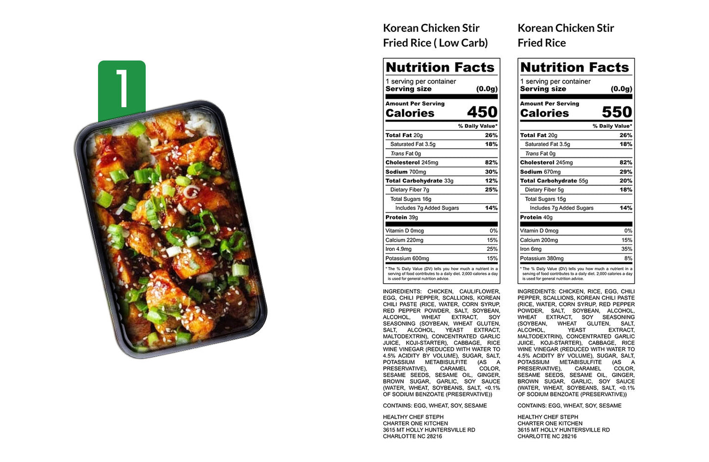 Healthy Meals & Meal Prep in Charlotte | Choose Your 6 Meals This Week
