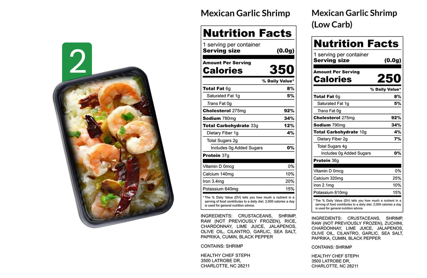 Healthy Meals & Meal Prep in Charlotte | Choose Your 5 Meals This Week