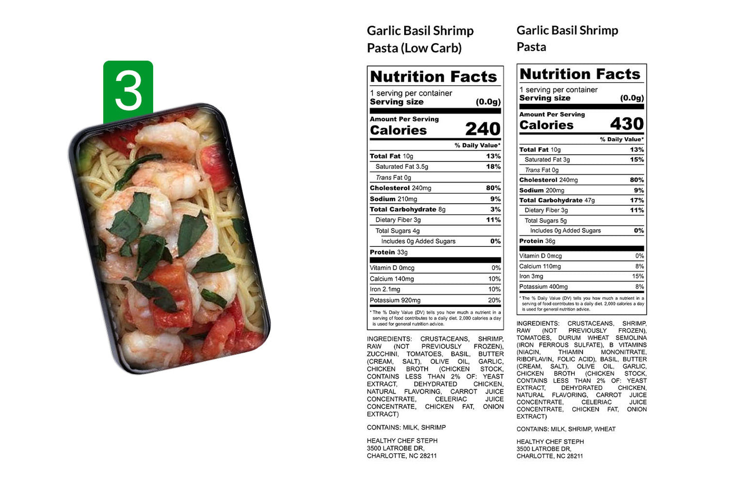 Healthy Meals & Meal Prep in Charlotte | Choose Your 6 Meals This Week