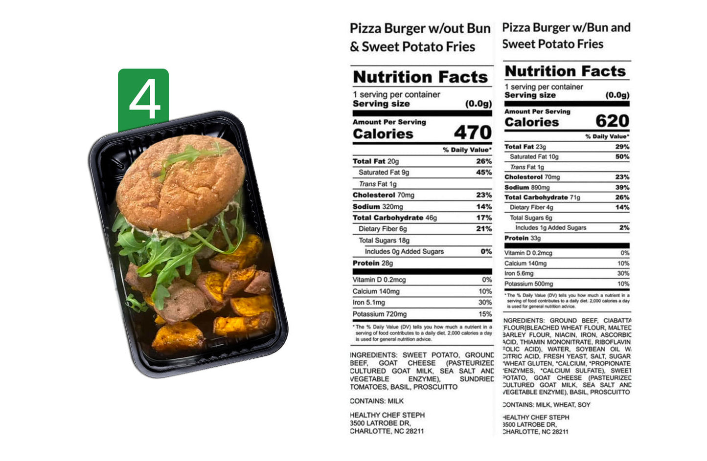 Healthy Meals & Meal Prep in Charlotte | Choose Your 5 Meals This Week