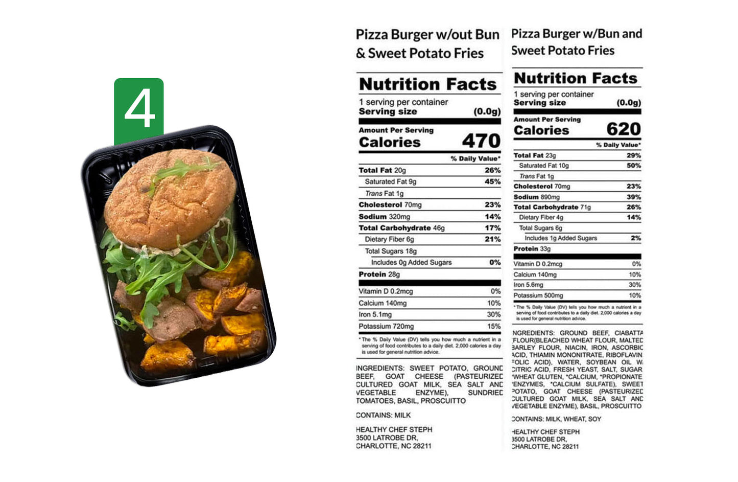 Healthy Meals & Meal Prep in Charlotte | Choose Your 6 Meals This Week