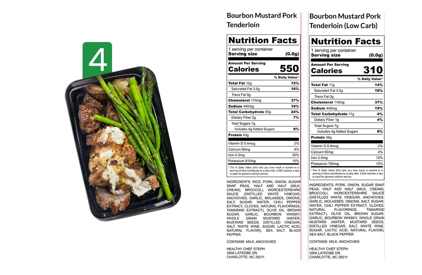 Healthy Meals & Meal Prep in Charlotte | Choose Your 5 Meals This Week