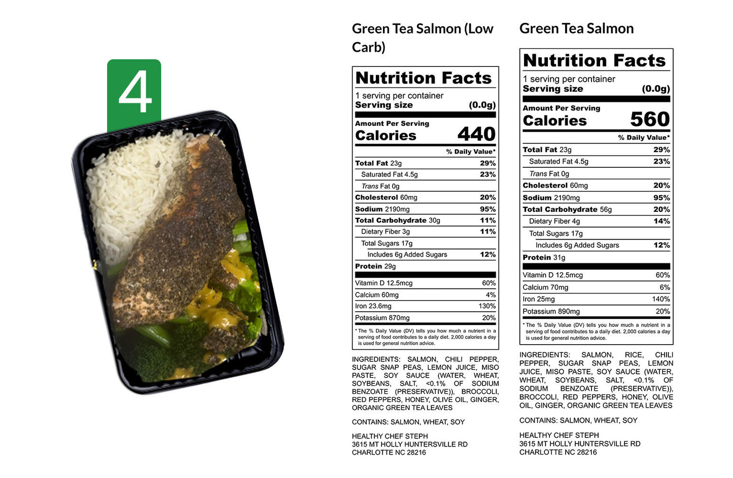 Healthy Meals & Meal Prep in Charlotte | Choose Your 5 Meals This Week