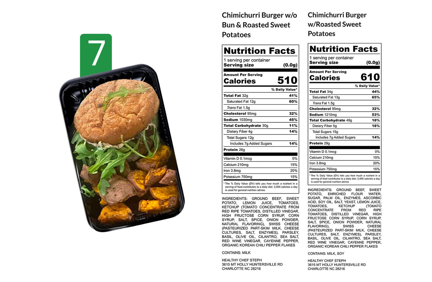 Healthy Meals & Meal Prep in Charlotte | Choose Your 5 Meals This Week