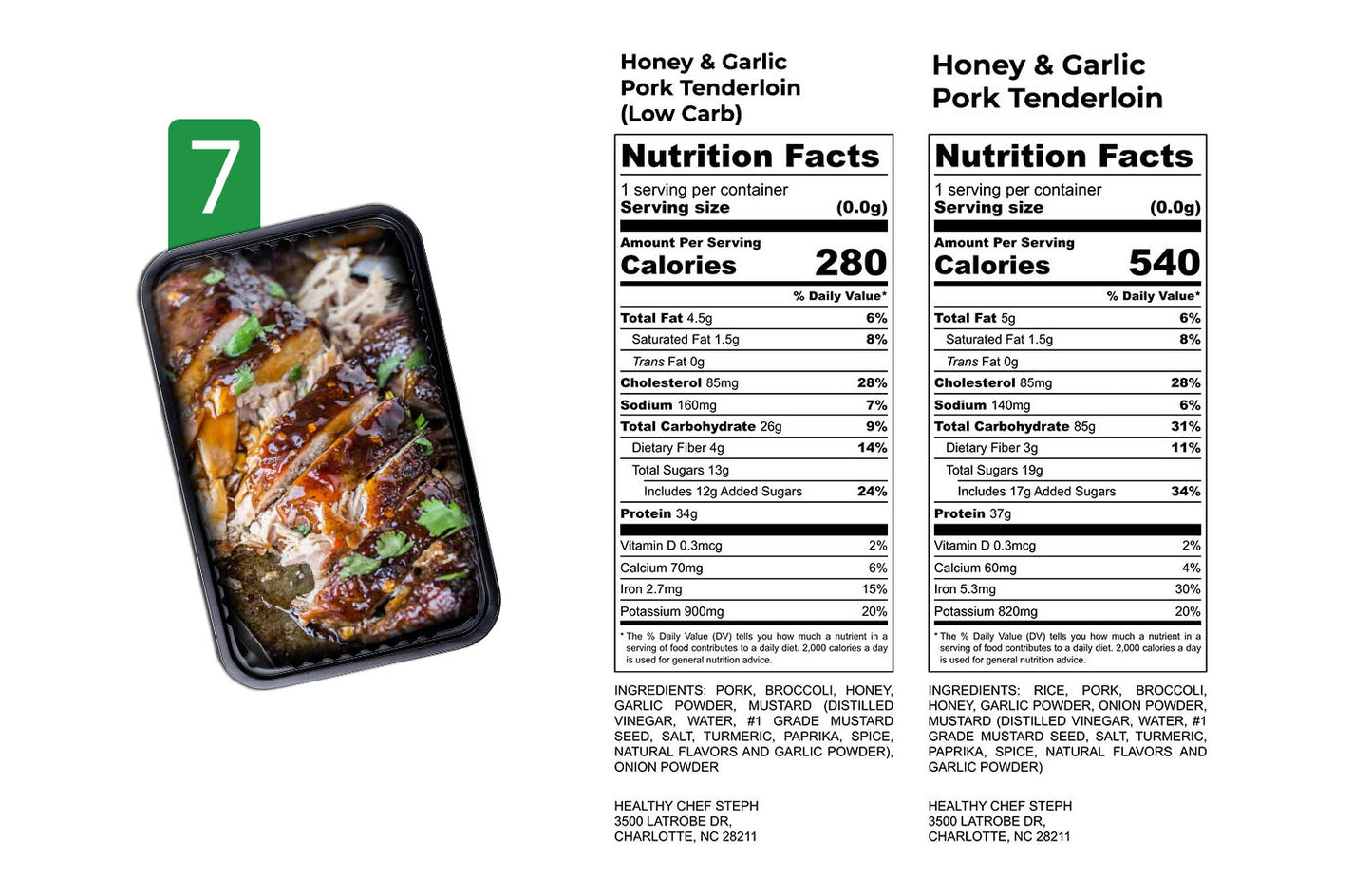 Healthy Meals & Meal Prep in Charlotte | Choose Your 6 Meals This Week