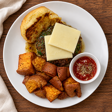 Chimichurri Burger (4 Servings)