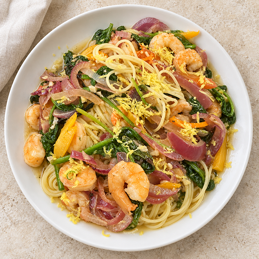 Lemon Parm Shrimp