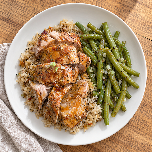 Low Carb Maple Mustard Pork Tenderloin