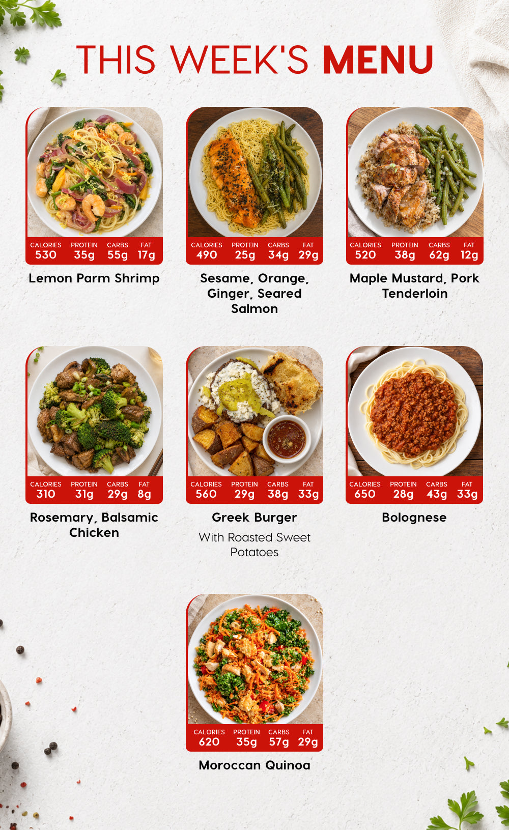 Chef-Made Meal Prep in Charlotte, NC | 5 Meal Plan