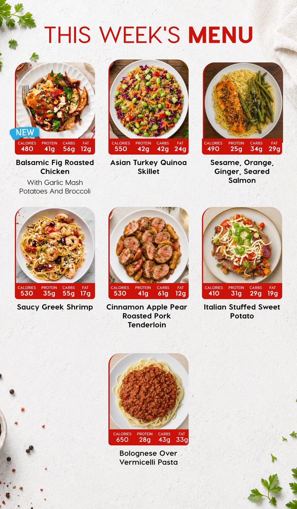 Chef-Made Meal Prep in Charlotte, NC | 5 Meal Plan