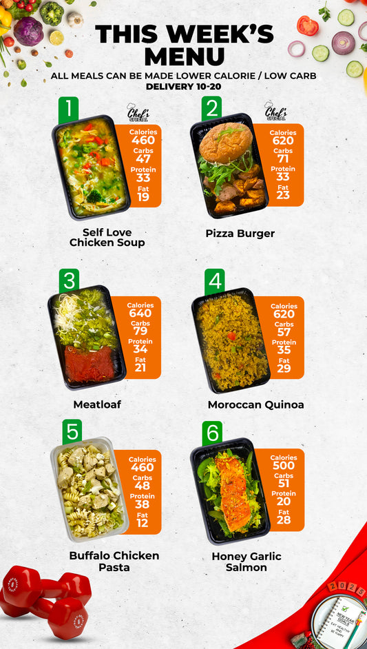 Healthy Meals & Meal Prep in Charlotte | Choose Your 6 Meals This Week