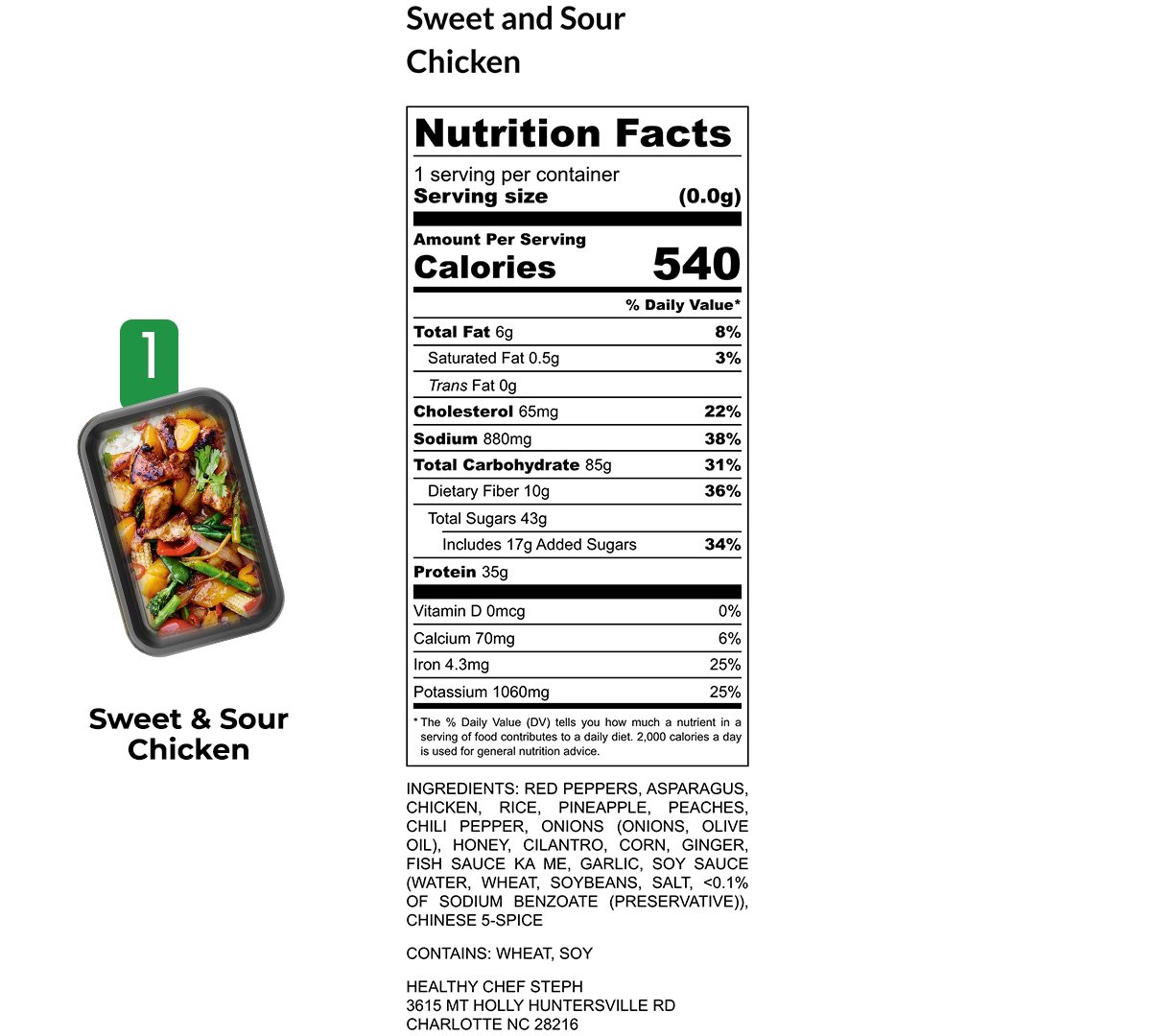 Healthy Meals & Meal Prep in Charlotte | Choose Your 5 Meals This Week