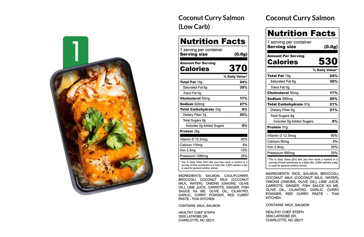 Healthy Meals & Meal Prep in Charlotte | Choose Your 5 Meals This Week