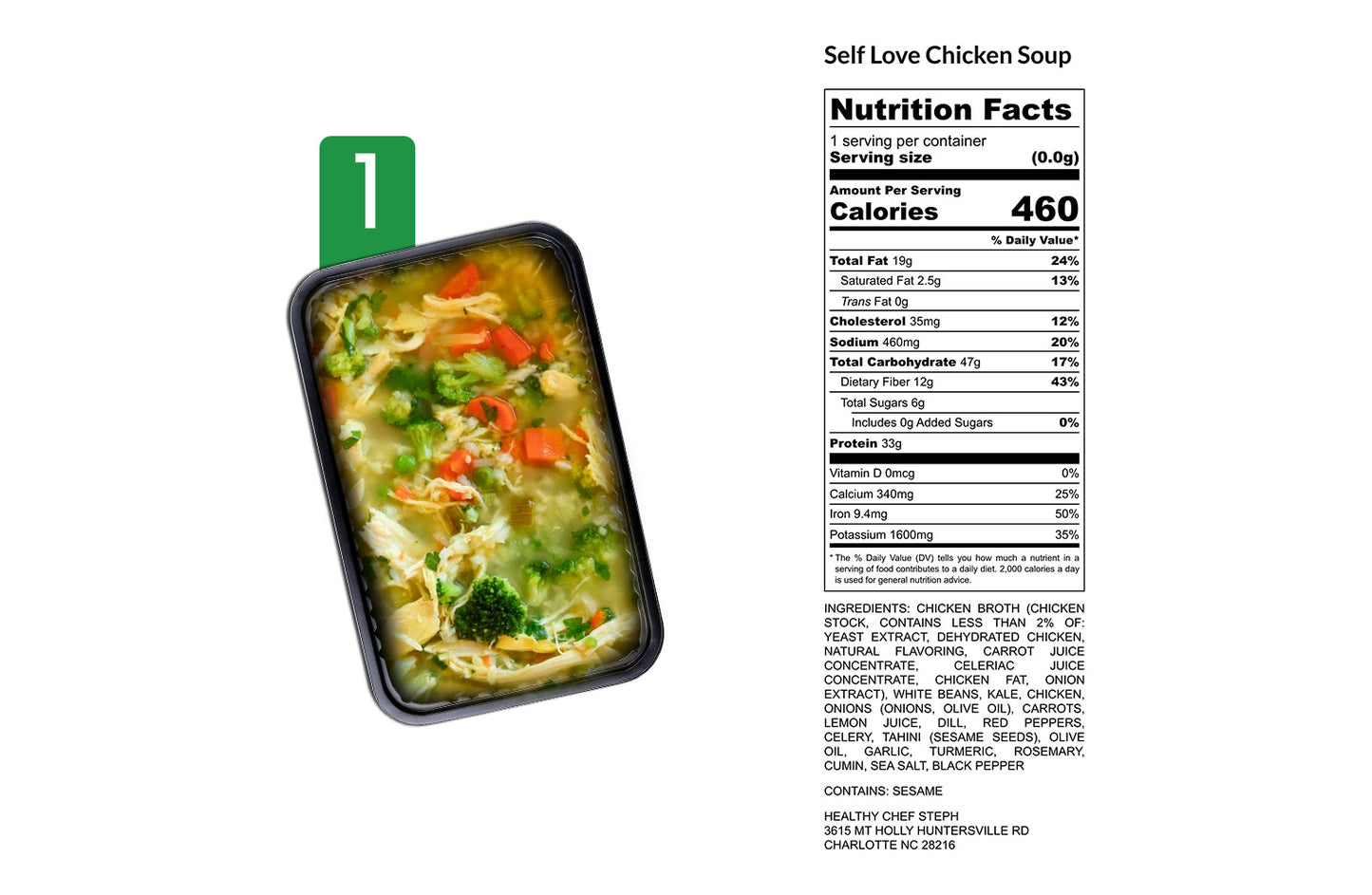 Healthy Meals & Meal Prep in Charlotte | Choose Your 5 Meals This Week