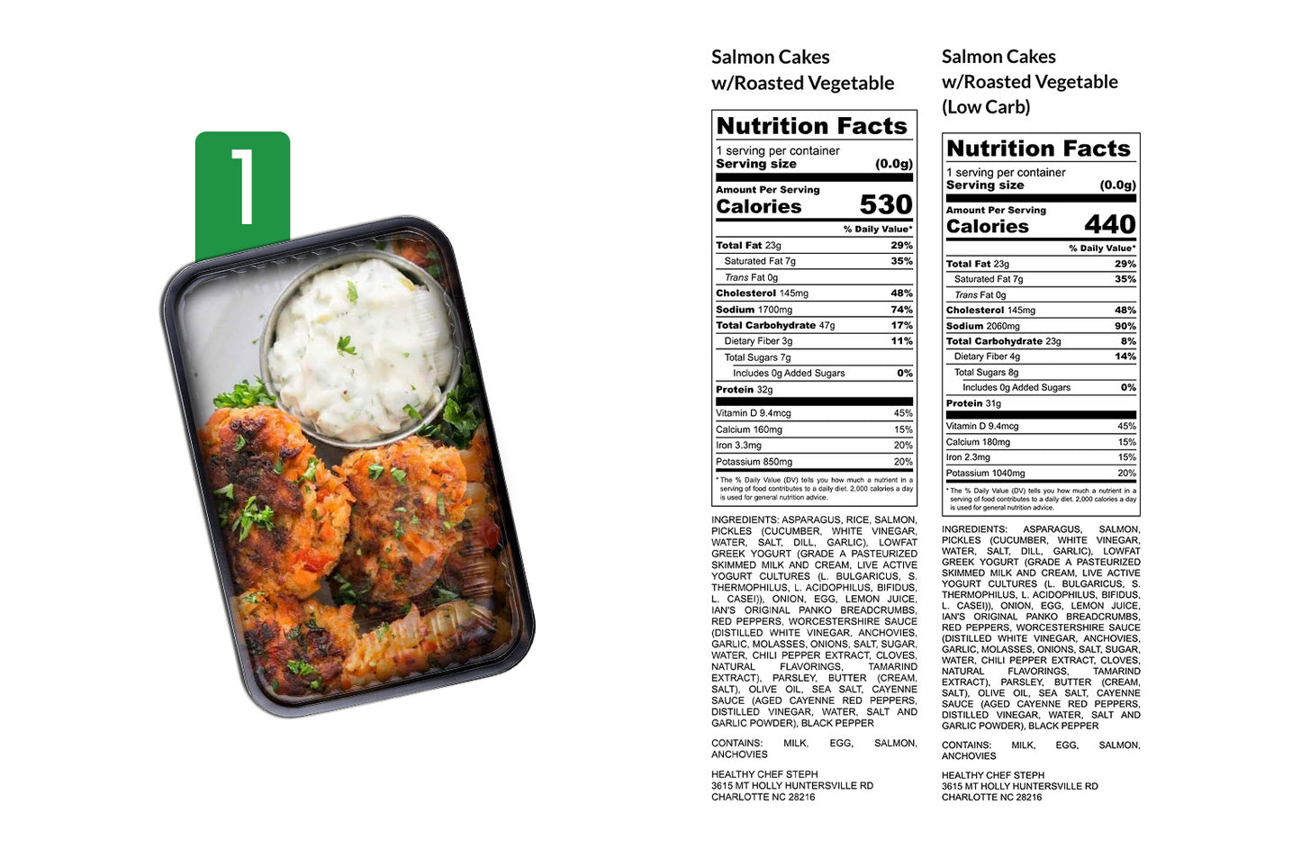 Healthy Meals & Meal Prep in Charlotte | Choose Your 5 Meals This Week