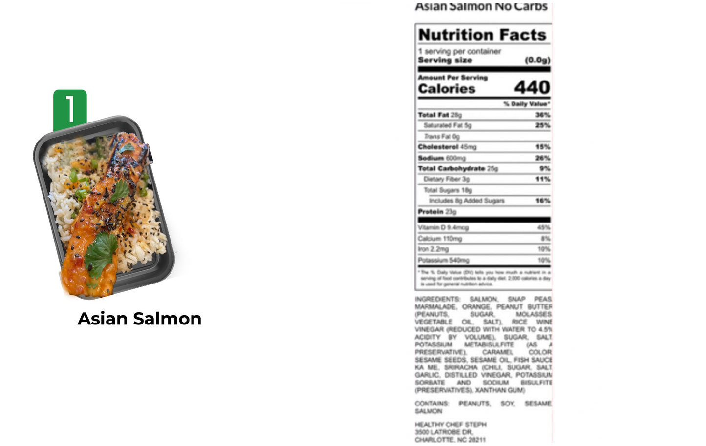 Healthy Meals & Meal Prep in Charlotte | Choose Your 6 Meals This Week