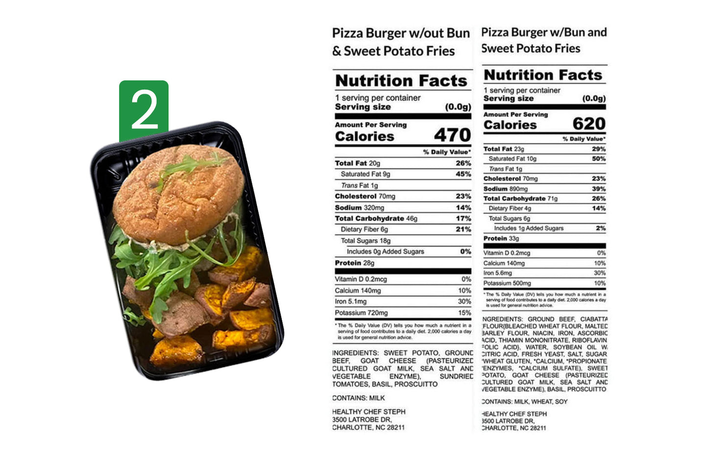 Healthy Meals & Meal Prep in Charlotte | Choose Your 12 Meals This Week