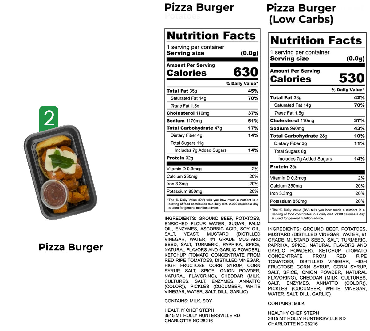 Healthy Meals & Meal Prep in Charlotte | Choose Your 10 Meals This Week