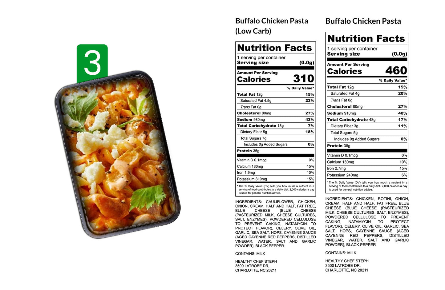 Healthy Meals & Meal Prep in Charlotte | Choose Your 5 Meals This Week