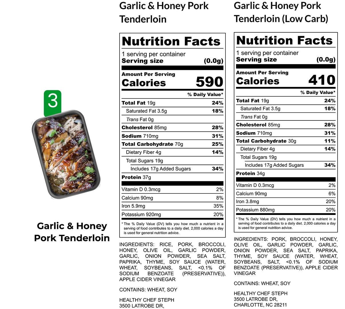 Healthy Meals & Meal Prep in Charlotte | Choose Your 8 Meals This Week