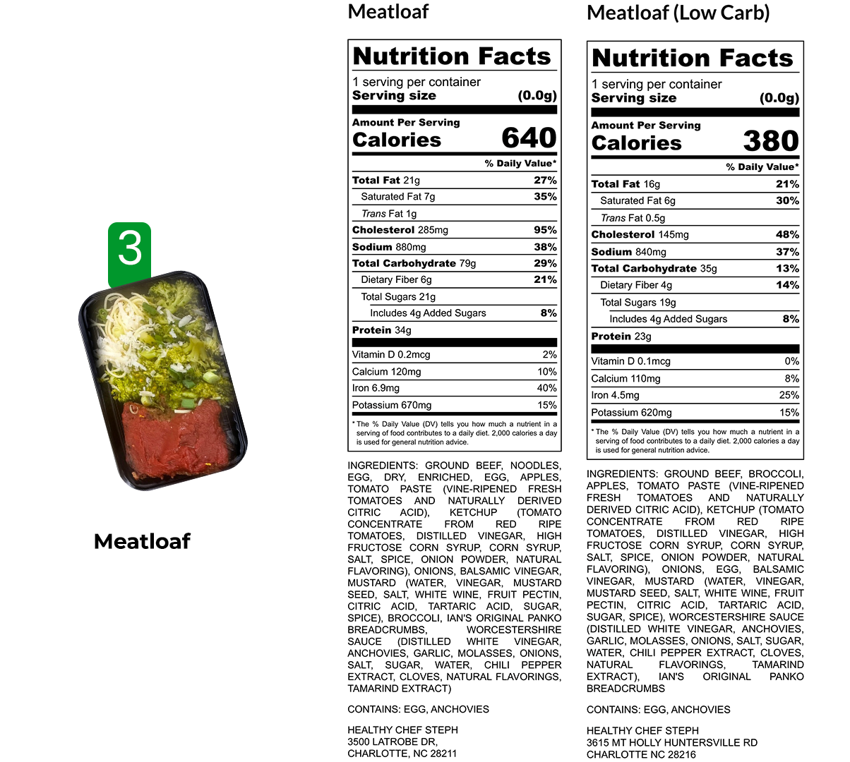 NEW STYLE Healthy Meals & Meal Prep in Charlotte | Choose Your 5 Meals This Week