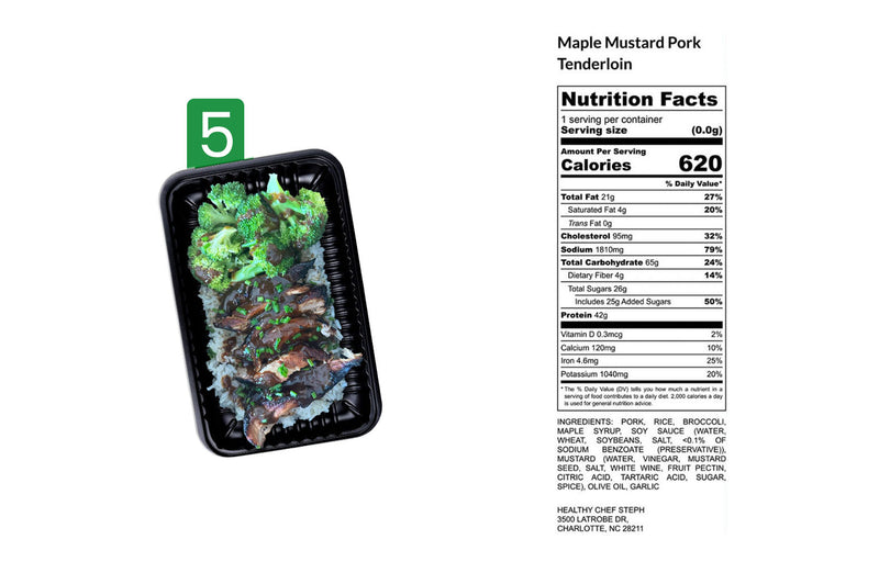 CHEF STEPH's 6 MEALS PLAN (Use Code NEW10 for 10% Off)