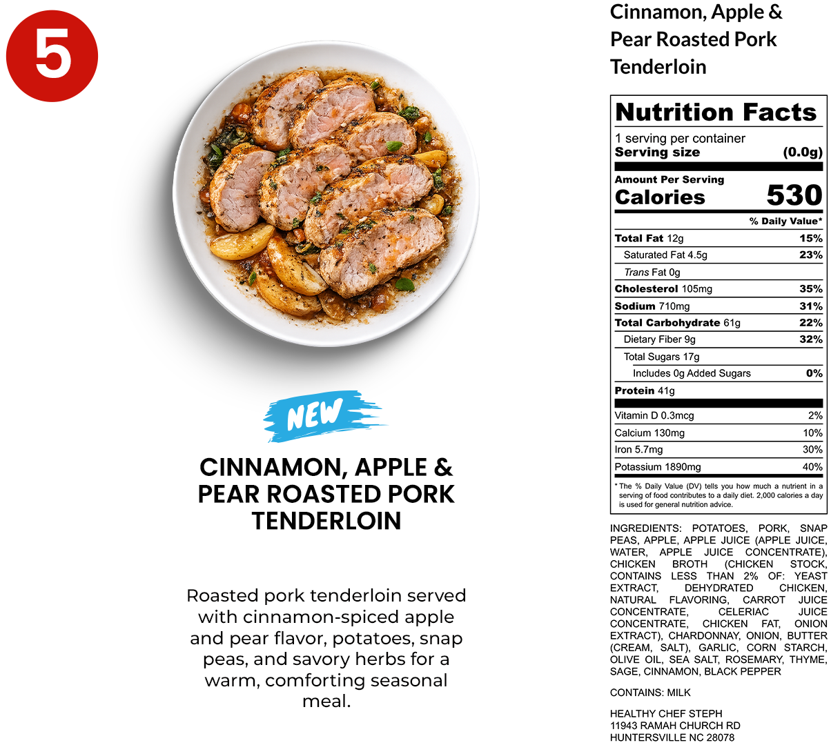 Chef-Made Meal Prep in Charlotte, NC | Seniors Meal Plan - 6 (+2 FREE) Meal Plan