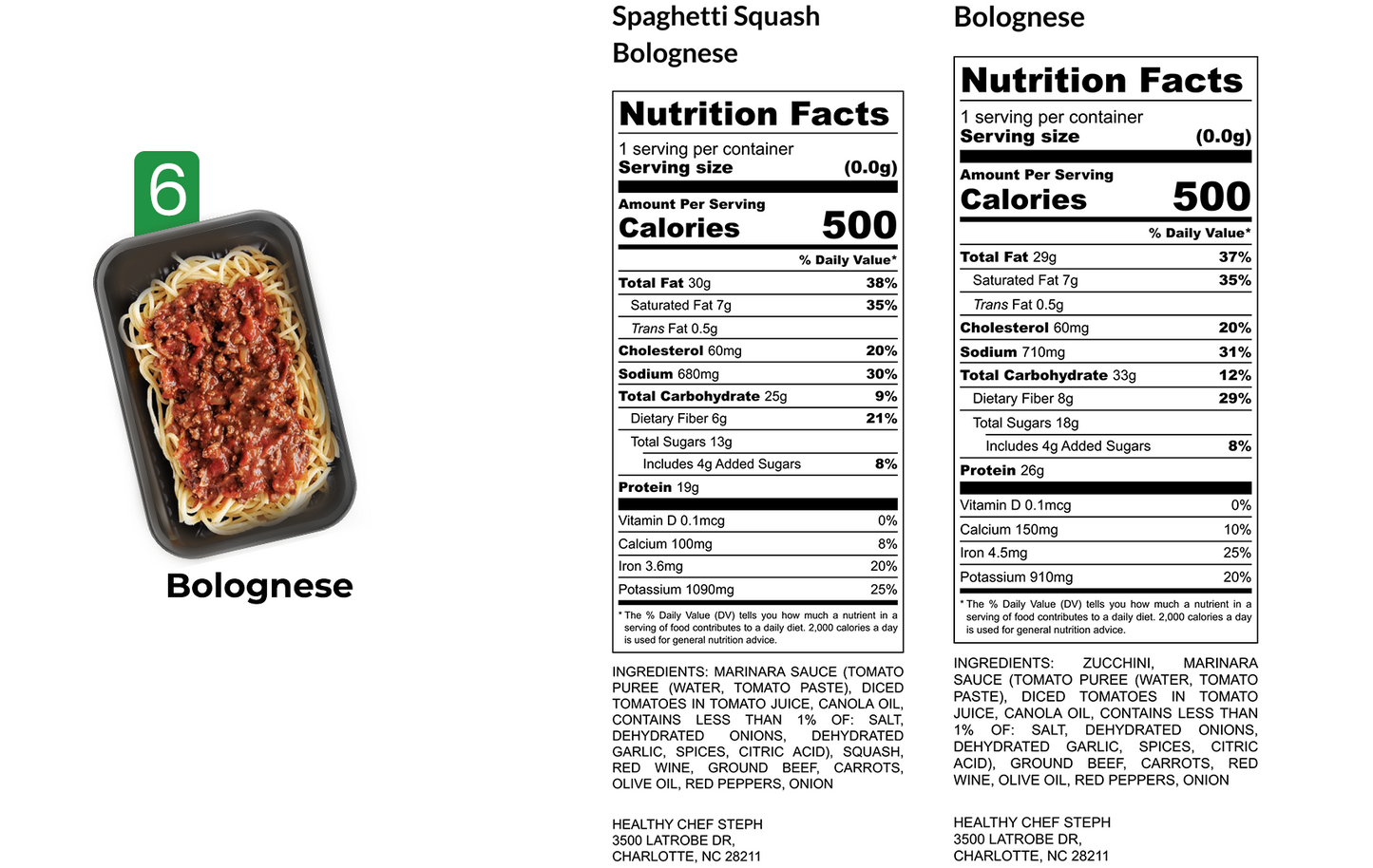 Healthy Meals & Meal Prep in Charlotte | Choose Your 9 Meals This Week