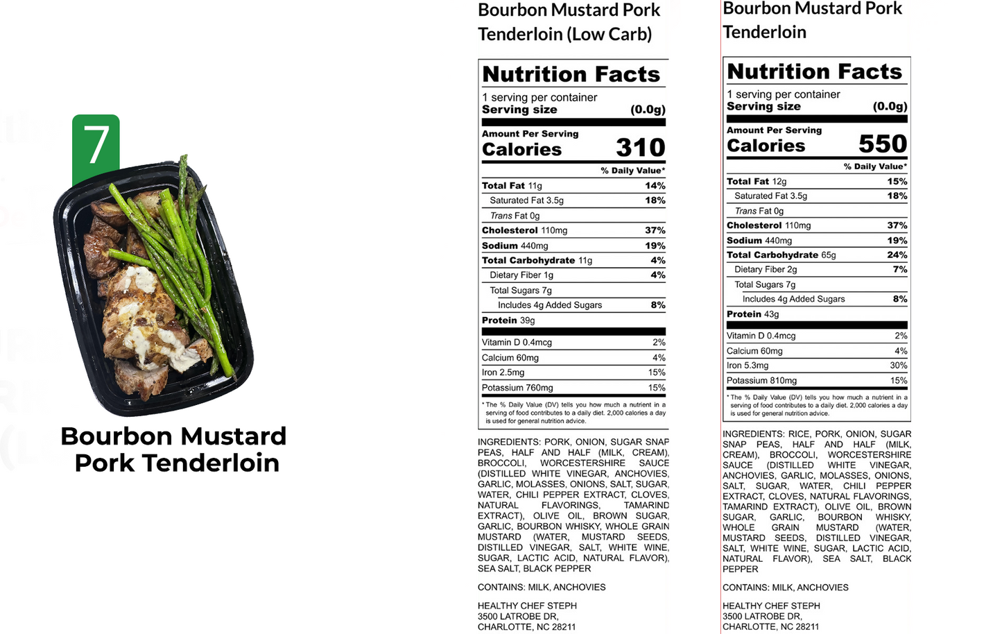 Healthy Meals & Meal Prep in Charlotte | Choose Your 10 Meals This Week