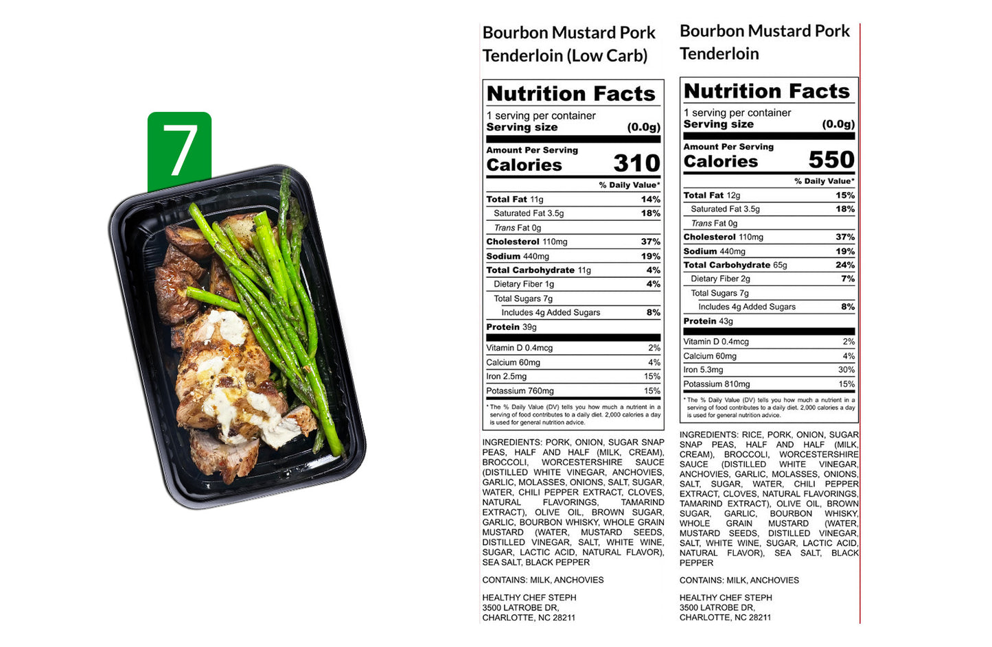 Healthy Meals & Meal Prep in Charlotte | Choose Your 5 Meals This Week