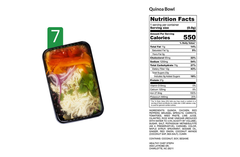 CHEF STEPH's 6 MEALS PLAN (Use Code NEW10 for 10% Off)