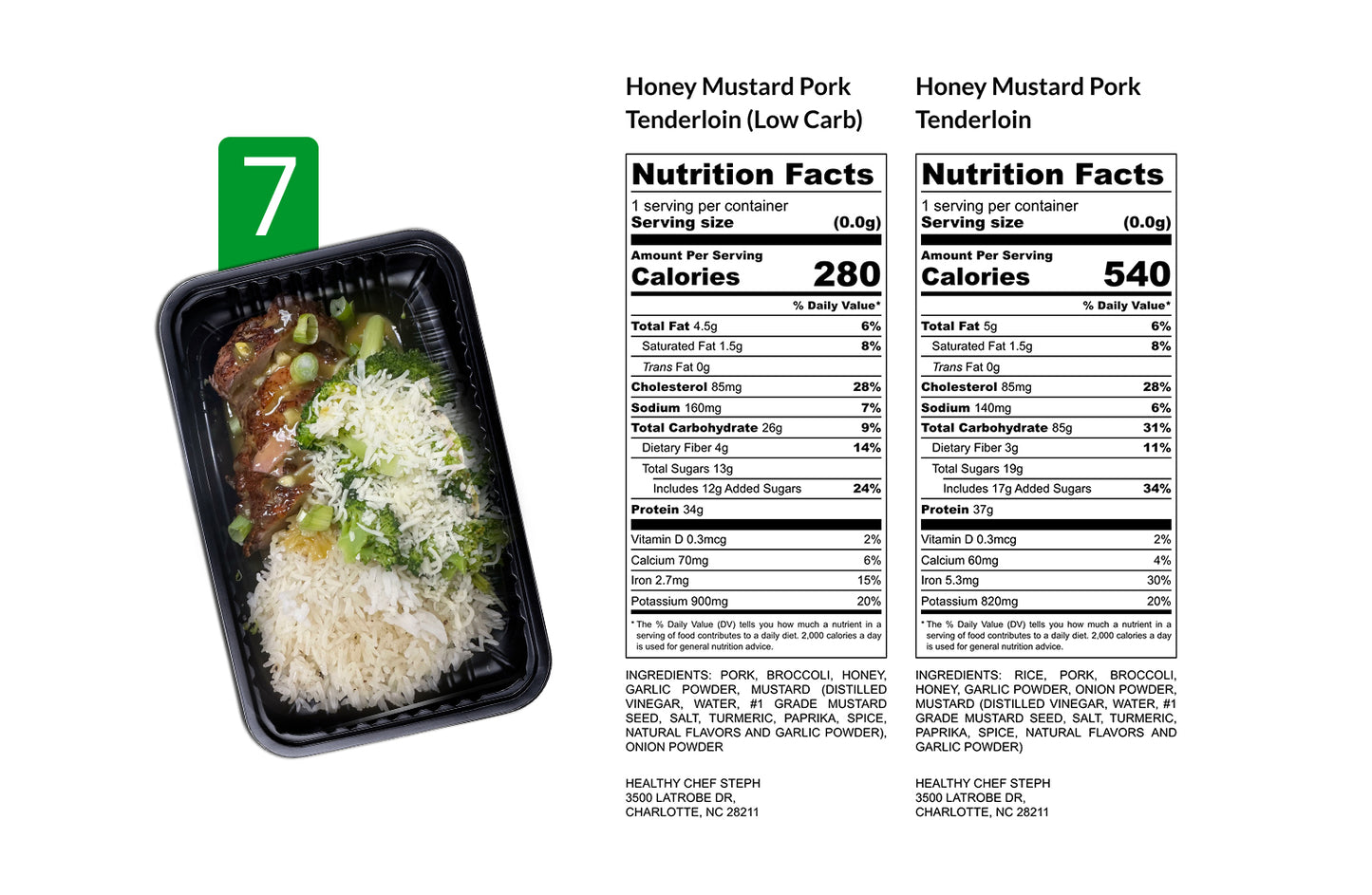 Healthy Meals & Meal Prep in Charlotte | Choose Your 5 Meals This Week