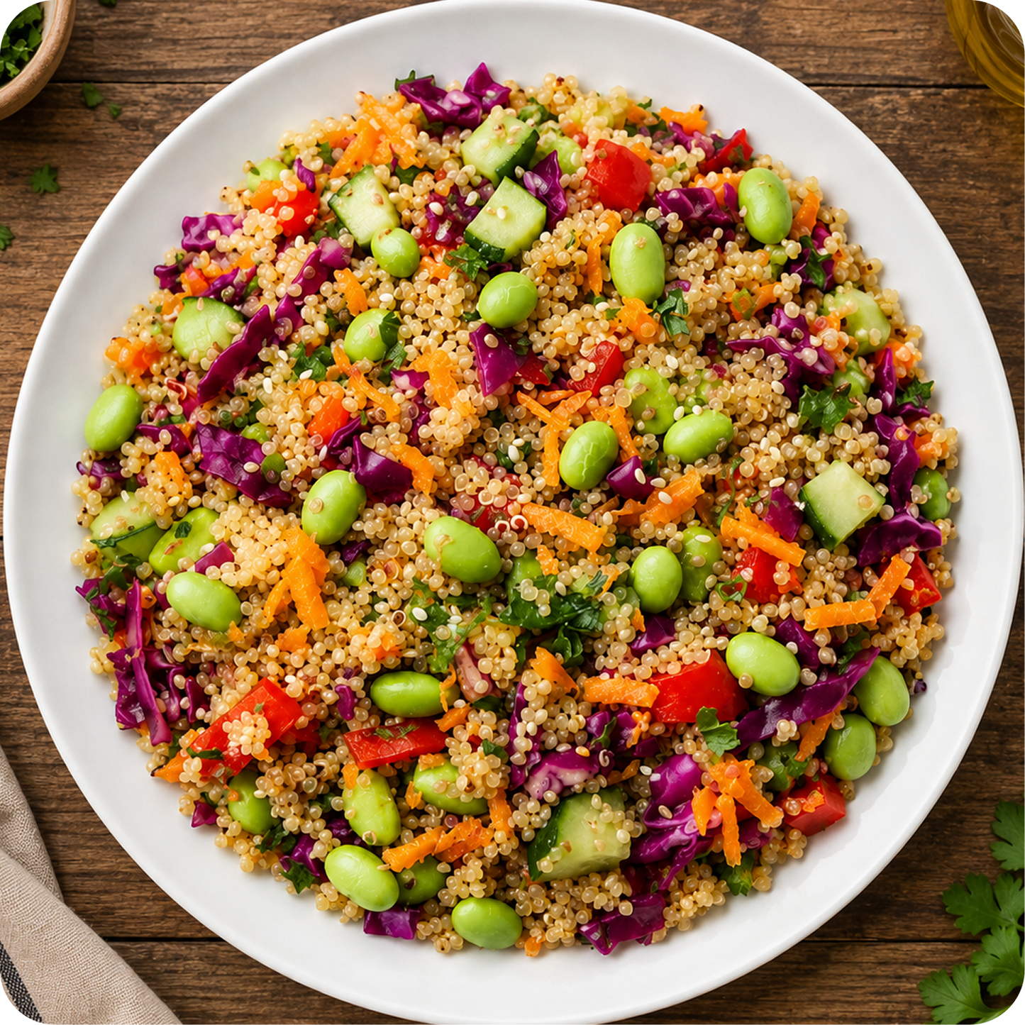 Asian Turkey Quinoa Skillet (4 Servings)
