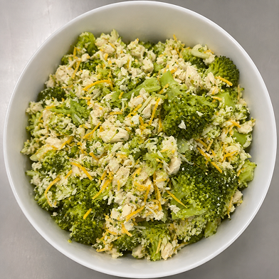 Broccoli Chicken & Cheese Stuffed Sweet Potato (4 Servings)
