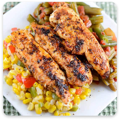 Cajun Blackened Chicken