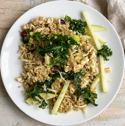 Cranberry Apple Turkey Quinoa