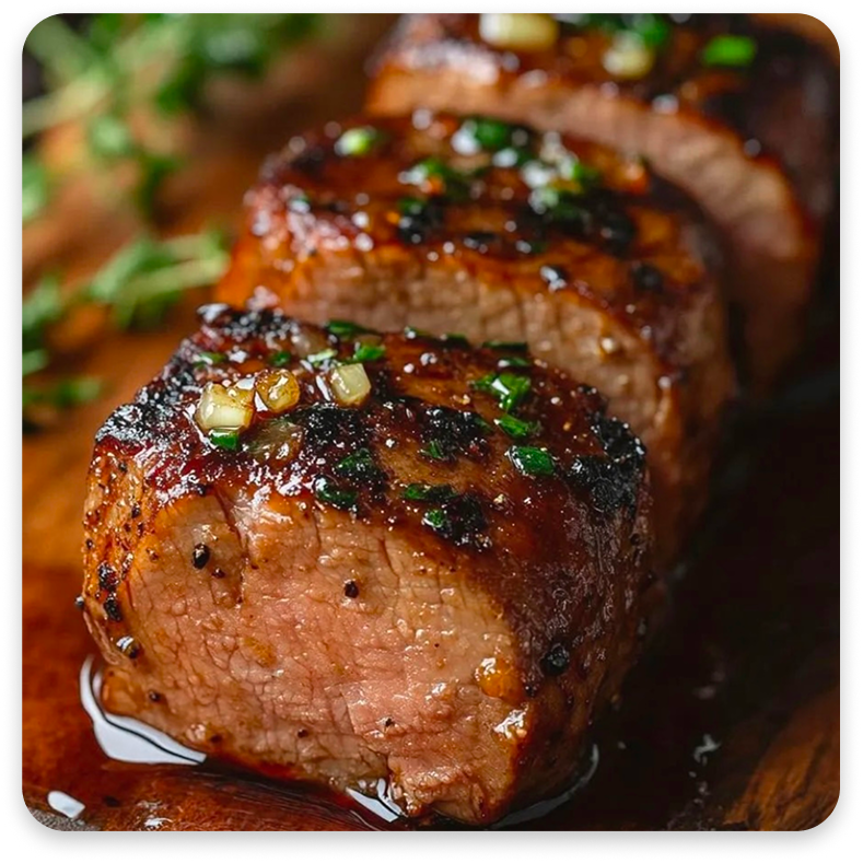 Low Carb Maple Ginger Pork Tenderloin