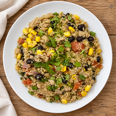 Mexican Turkey Quinoa Skillet