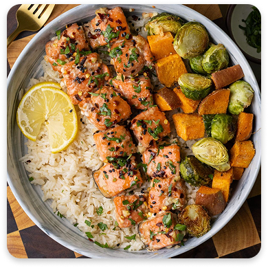 Salmon Taco Bowls (4 Servings)