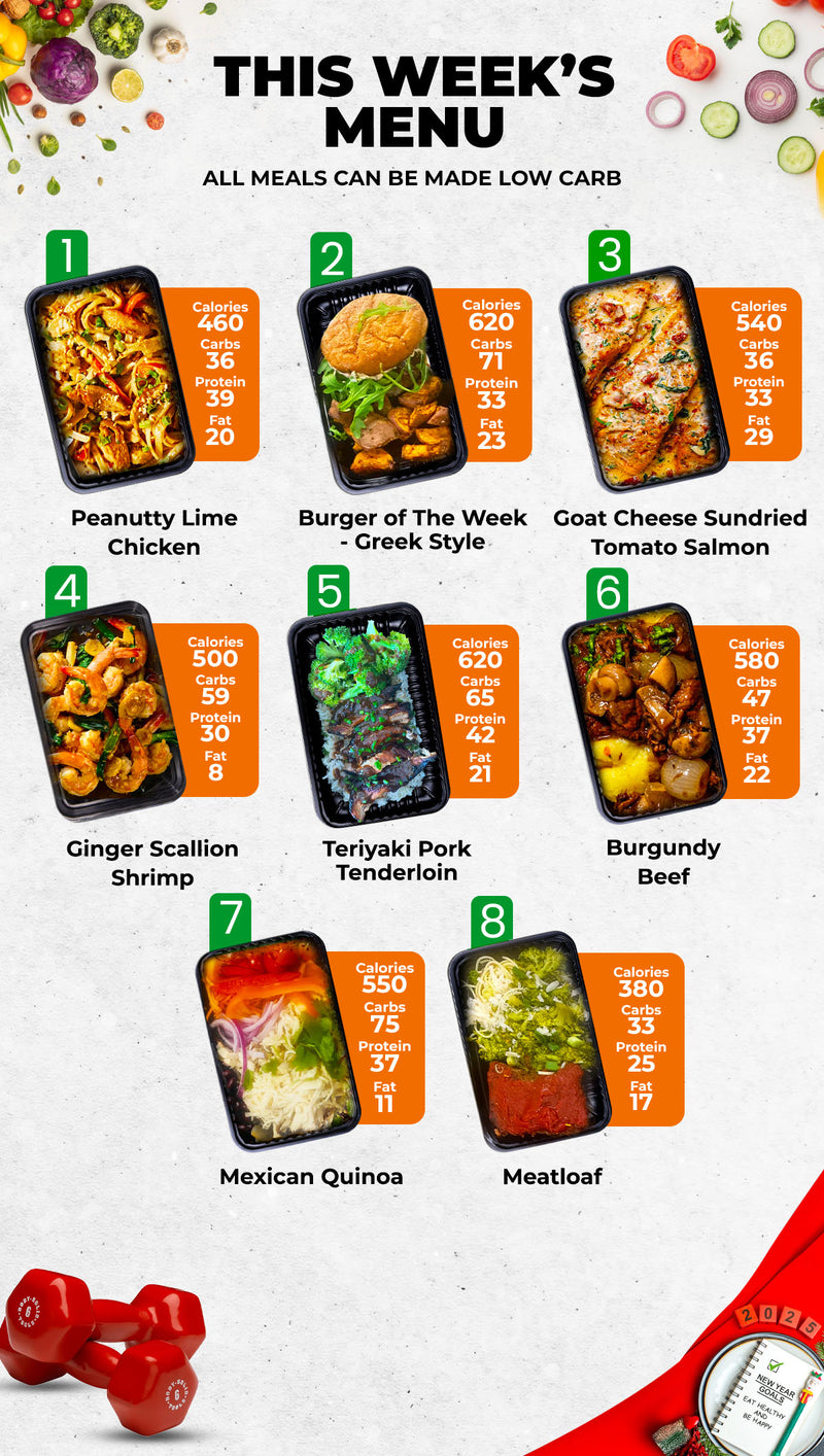 CHEF STEPH's 6 MEALS PLAN (Use Code NEW10 for 10% Off)
